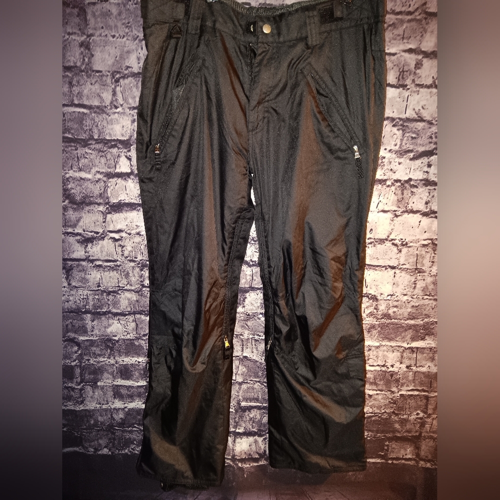 Turbine Boarware Black Snowboard Pants sz Large